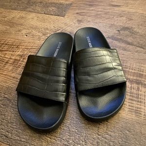 Black Crocodile Slides